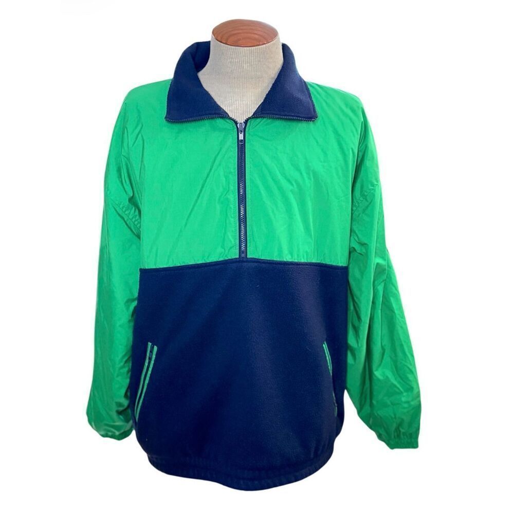 Gap Mens XL Vintage Lined Jacket Arctic Half Zip Pullover